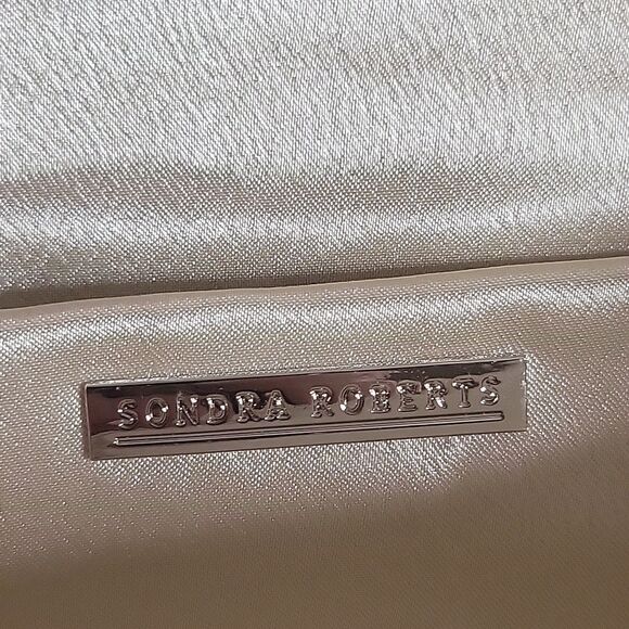 Sandra Roberts Squared Straw Bag - Picture 8 of 9